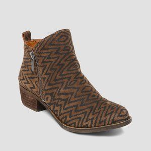 Lucky Brand Leather Ankle Boots